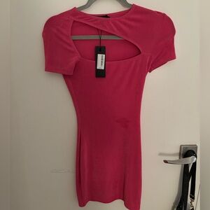 Motel Rocks Pink Cutout Dress Size XS
